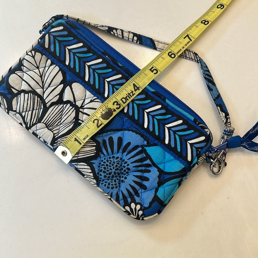 Vera Bradley Blue Bayou Wristlet - Picture 4 of 5